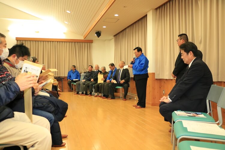 阿弥陀での演説会にいらっしゃった皆様