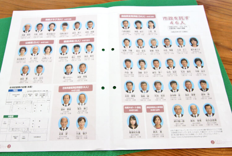 はままつ市議会だより、第179号の中身