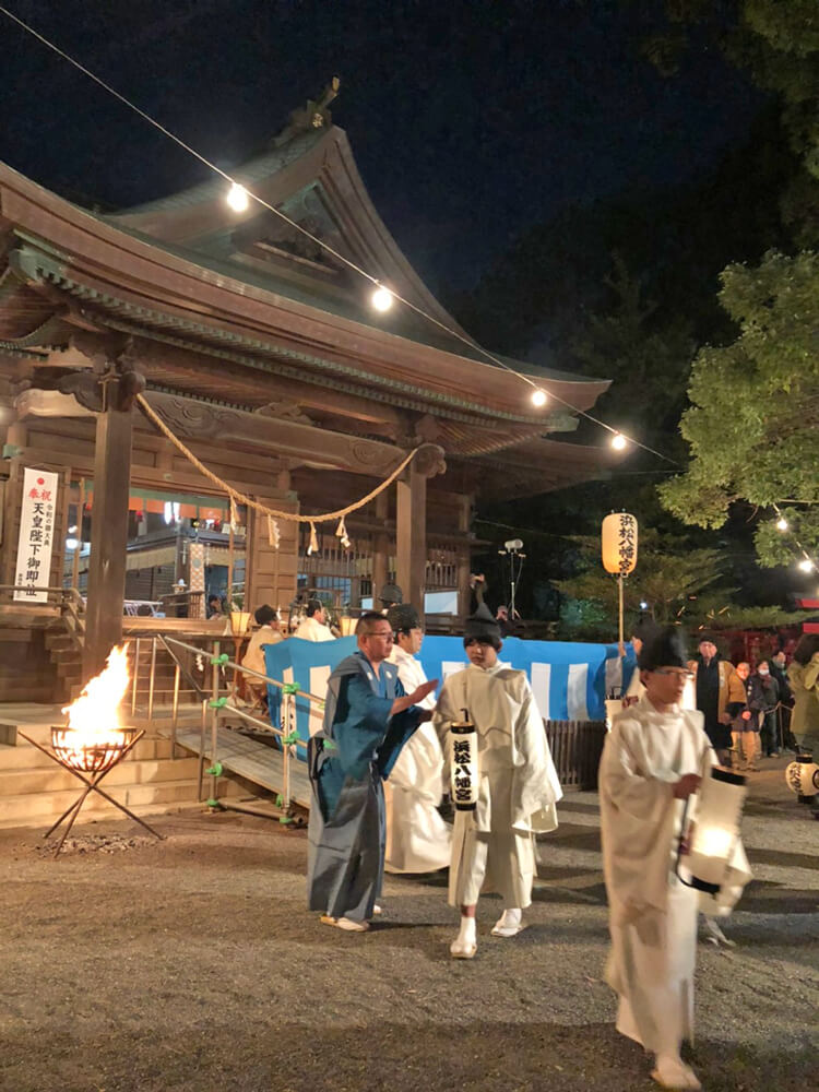 浜松八幡宮の追儺式の様子2