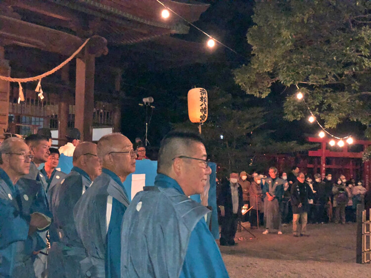 浜松八幡宮の追儺式の様子5