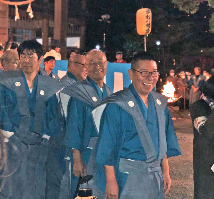 浜松八幡宮の追儺式の様子7