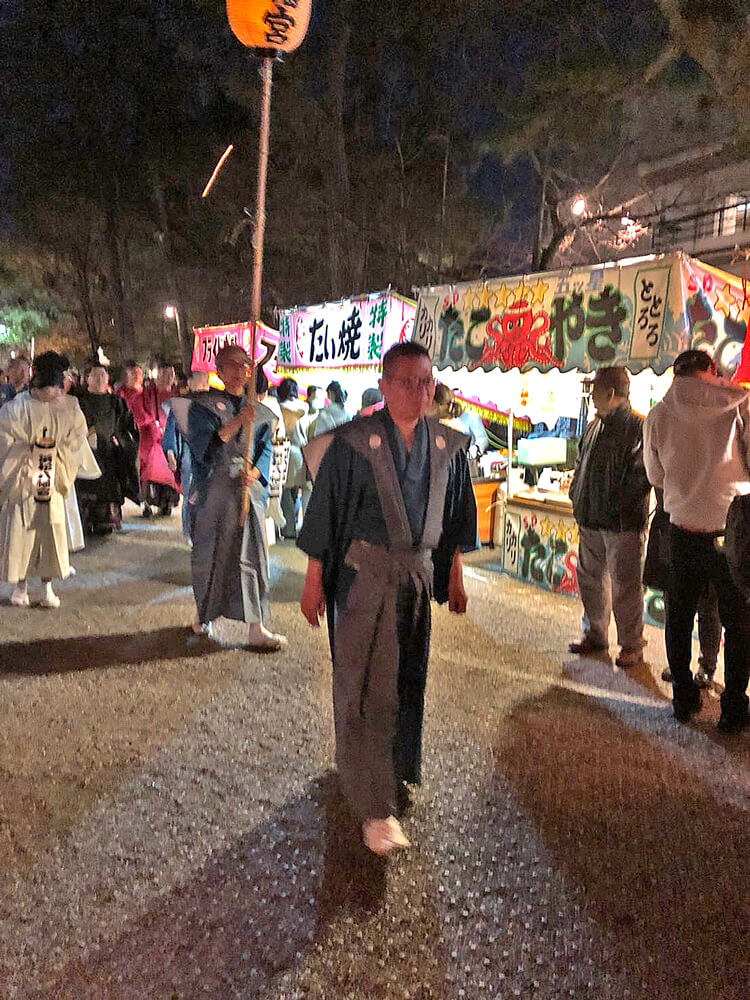 浜松八幡宮の追儺式の様子10