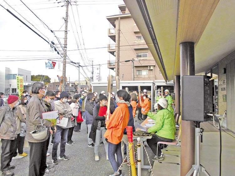 曳馬阿弥陀町の地域防災訓練の様子3