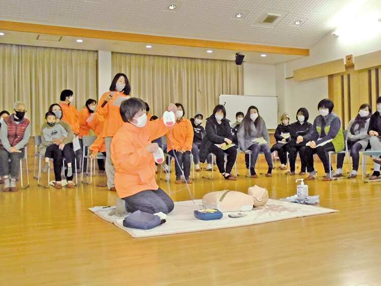 曳馬阿弥陀町の地域防災訓練の様子6