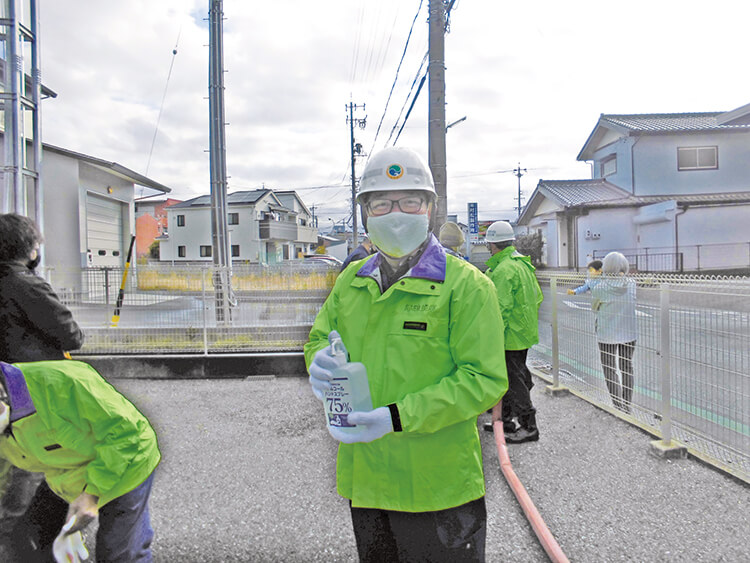 曳馬阿弥陀町の地域防災訓練の様子10