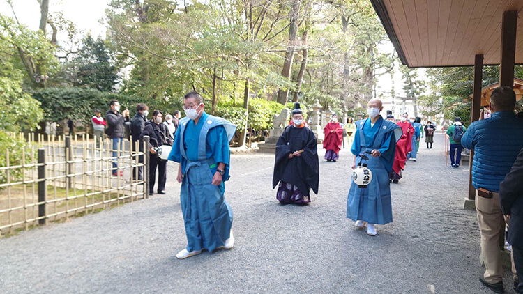 浜松八幡宮追儺式の様子2