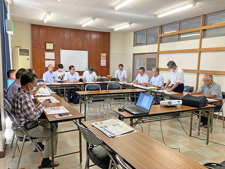 第２回曳馬川浸水対策協議会の様子01