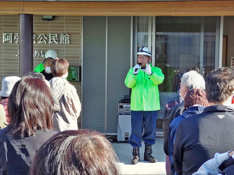 地域防災訓練の様子05