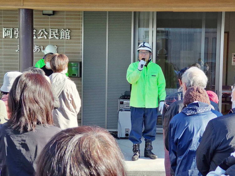 地域防災訓練の様子06