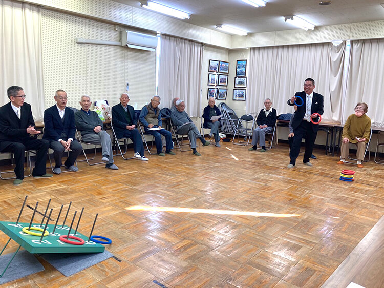 輪投げ大会の様子02