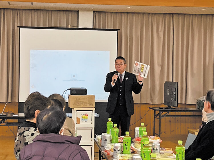 新年会のご挨拶の様子01