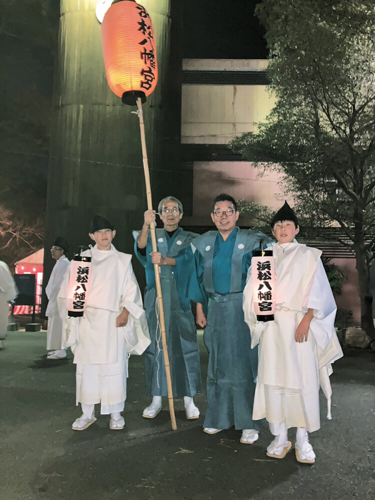 浜松八幡宮の追難式の様子12