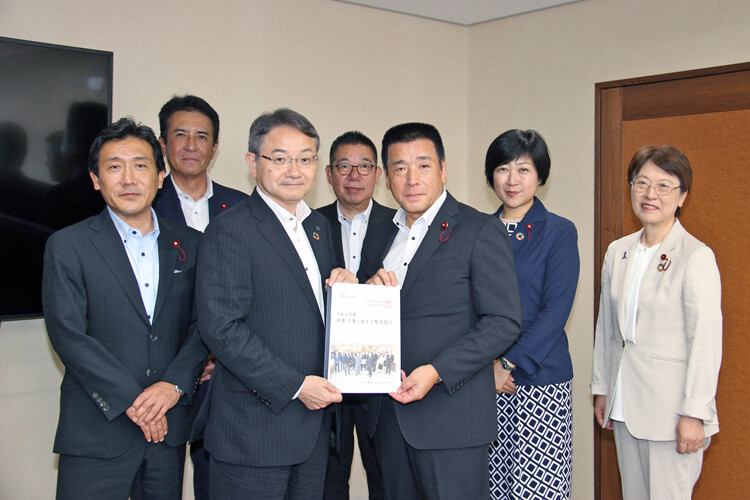 令和6年度補正予算に関わる政策・予算に関する緊急提言の様子02